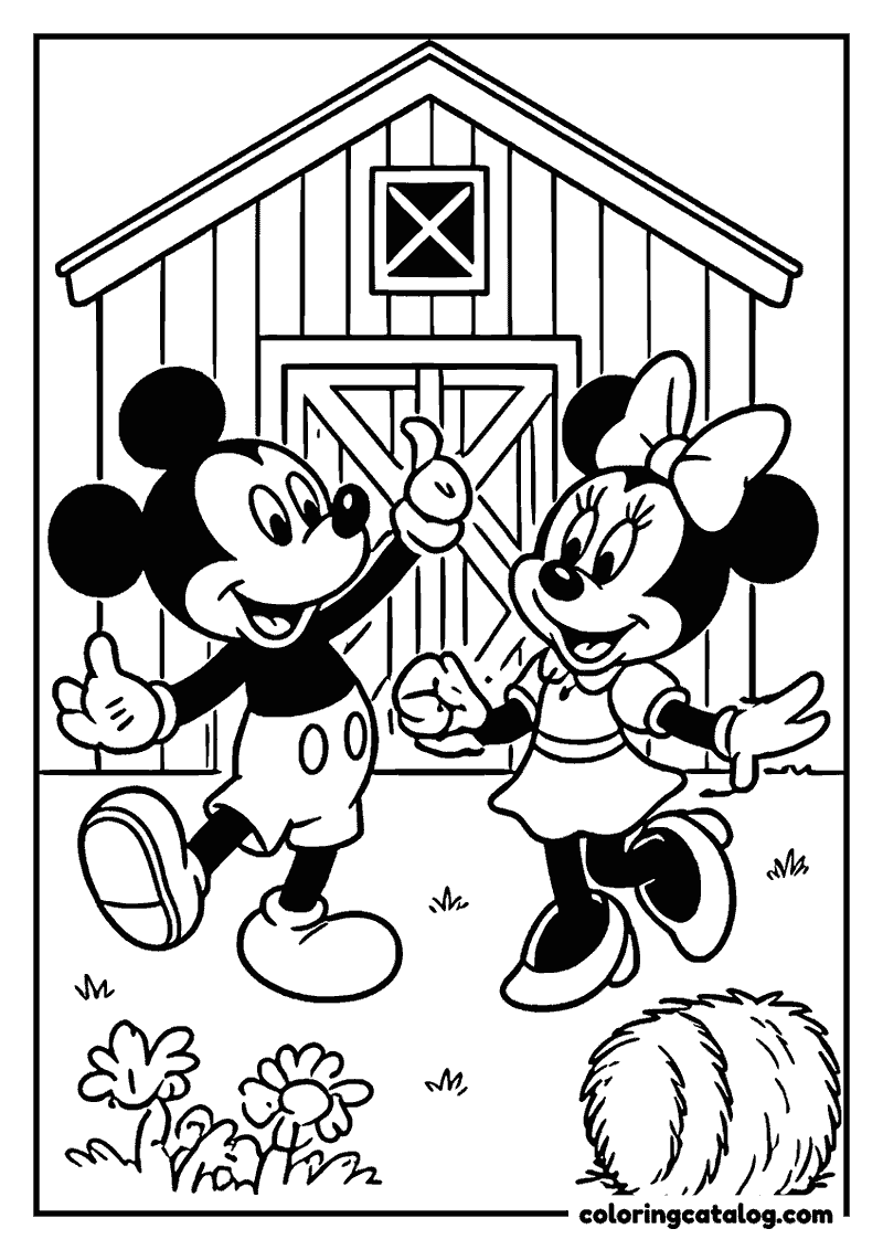 Mickey Mouse Coloring Pages: 34 Free Printables