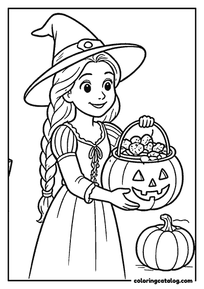 Rapunzel Coloring Pages: 33 Free Printables