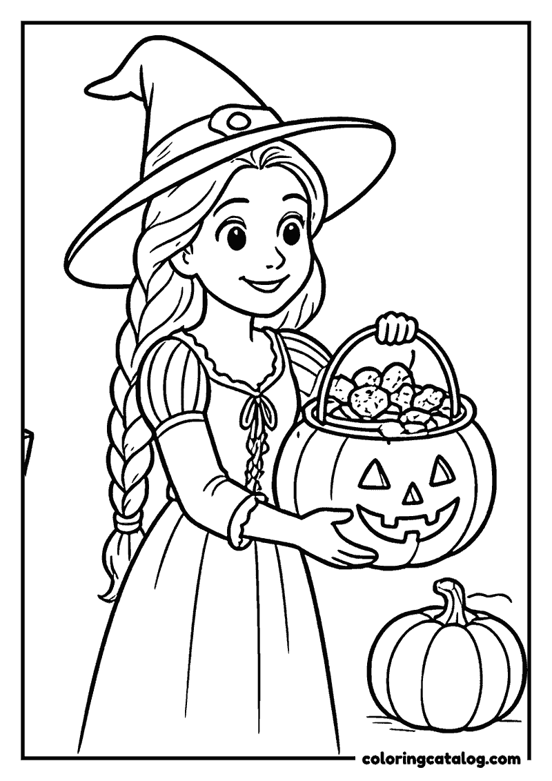 Rapunzel Coloring Pages: 33 Free Printables